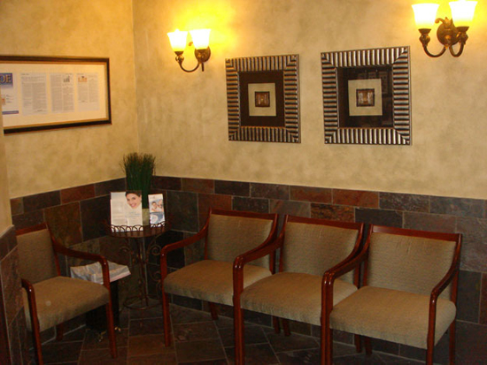 Waiting Room at {PRACTICE_NAME} in FL - interior photo